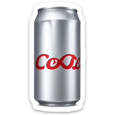 Diet Coke can sticker