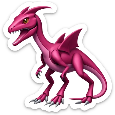 Salazzle-Genesect-Koraidon-Fakémon-hybrid-creature (full body)  sticker