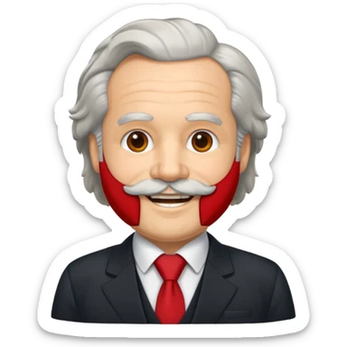 cute karl marx sticker