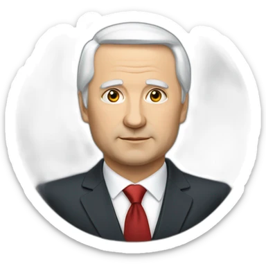 Le président ukrainien qui sert la main au président de la Russie sticker