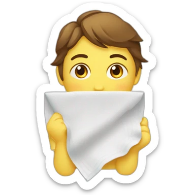 Serviette hygiénique sticker