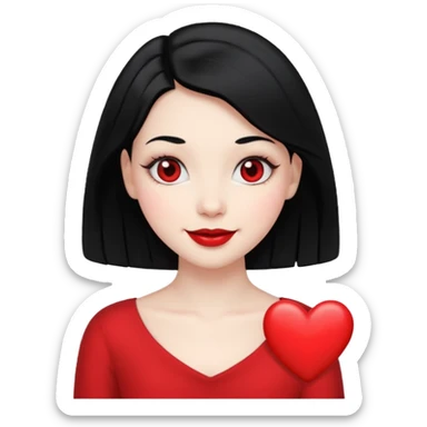 💀😚❤️ sticker