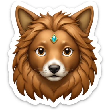 Virgo, metal dog INFP, enneagram 2 sticker