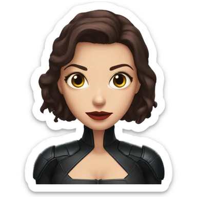 Black Widow ізшвук sticker