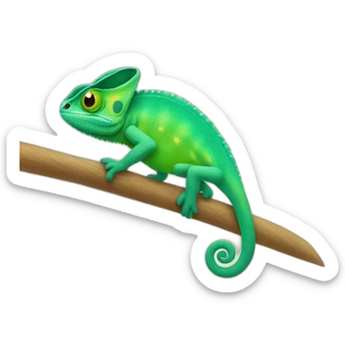 Chameleon  sticker