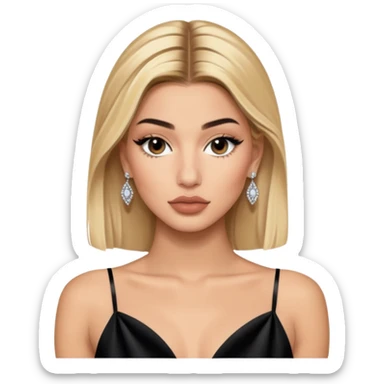 hailey bieber met gala ysl sticker
