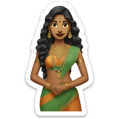 desi indian vibes  sticker