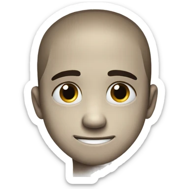 Small smile hiding a lot of pain. Struggling inside but trying to smile. hurt. Sad eyes sticker