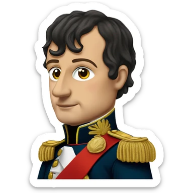 Napoleon Bonaparte sticker