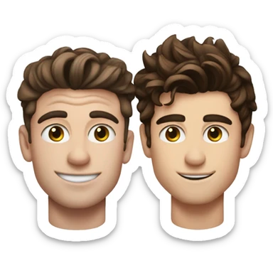 Shawn mendes with zac efron  sticker