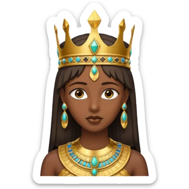 etiopya Cleopatra's crown sticker