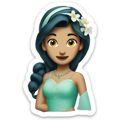 disney jasmine sticker