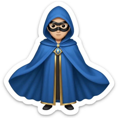 blue Cloaked night guards sticker