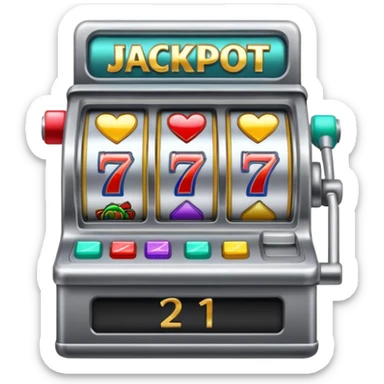 "jackpot slot machine"
"casino jackpot illustration" sticker