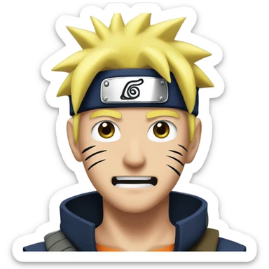 Naruto from Naruto  sticker