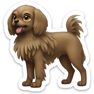 Griffon dog sticker