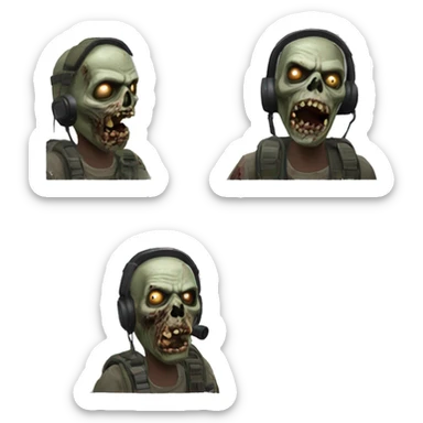 des atout du mode zombie de call of duty sticker