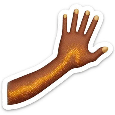 Australian aboriginal pain left arm sticker