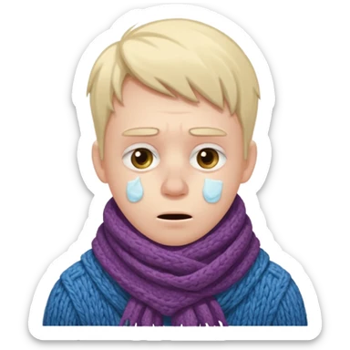 bad health sick cold sticker