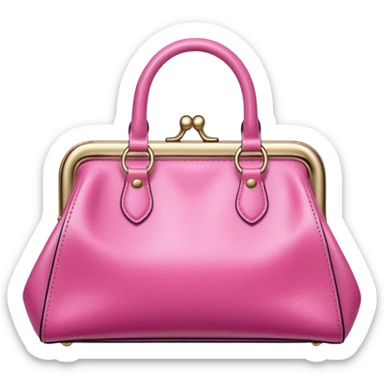 cute glamaholic purse sticker