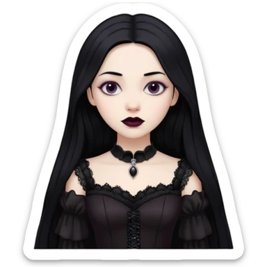 Dark romance sticker