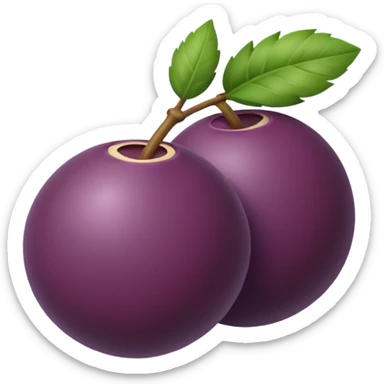 acai berry sticker