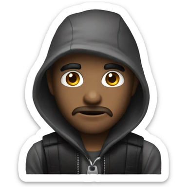 Robber wmoji sticker