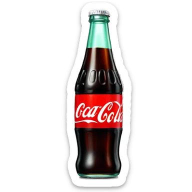 coke zero bottle  sticker