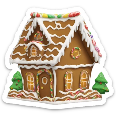 Gingerbread house  sticker