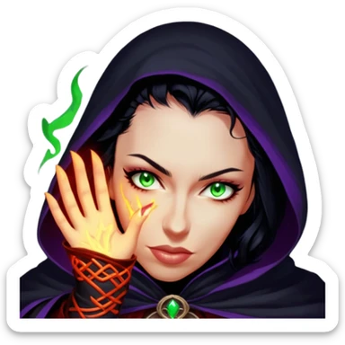 Shadow Sorcerer sticker