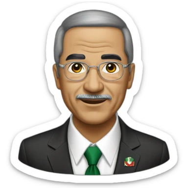 President of the Republic of Algeria  sticker