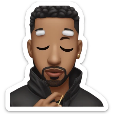 drake kissing 21 savage sticker