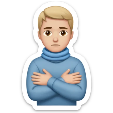 Cole Palmer crossed arms cold emoji sticker