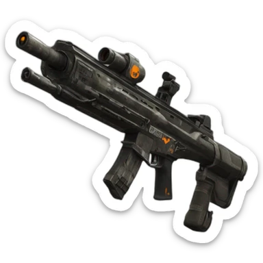Dsr-50 from call of duty black ops 2 sticker
