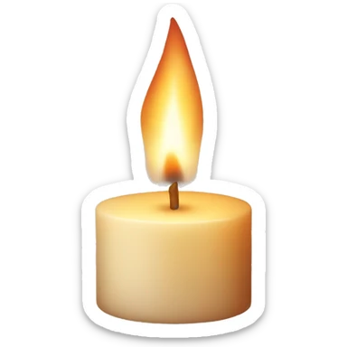 Candle sticker