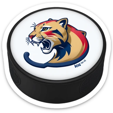 Florida panthers hockey sticker