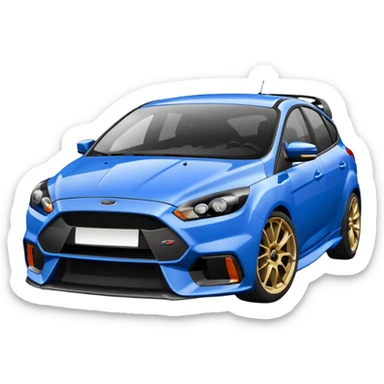ICON FORD FOCUS ST RS  sticker