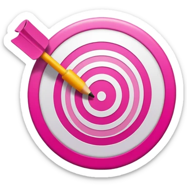 Target store pink sticker