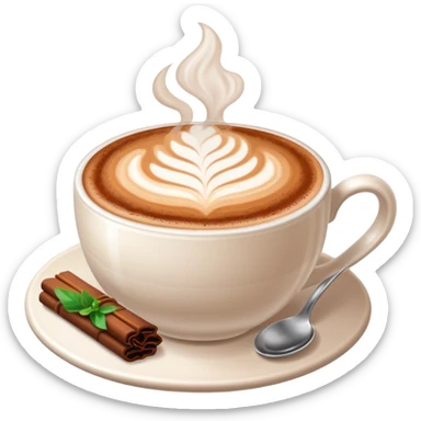 ￼ Cappuccino sticker