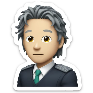 Neito Monoma  mha sticker