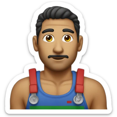 Italian American with gauges and nosering sticker