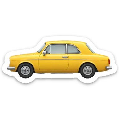 español carro sticker