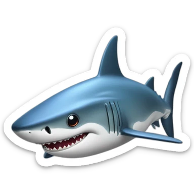 Requin qui fait dodo sticker