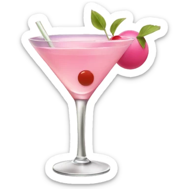 pink martini sticker