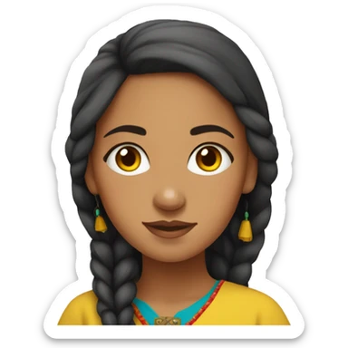 Amazigh girl  sticker