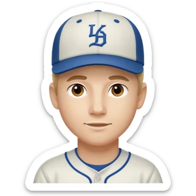 Dustin henderson (di stranger things) con il cappello sticker