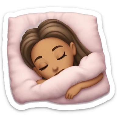 Ariana Grande sleeping sticker