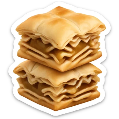 Baklava sticker