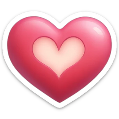 aesthetic heart sticker