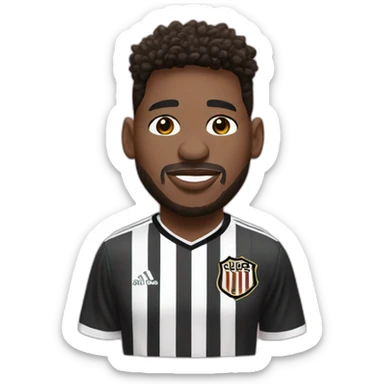 messi inter miami with tshirt sticker